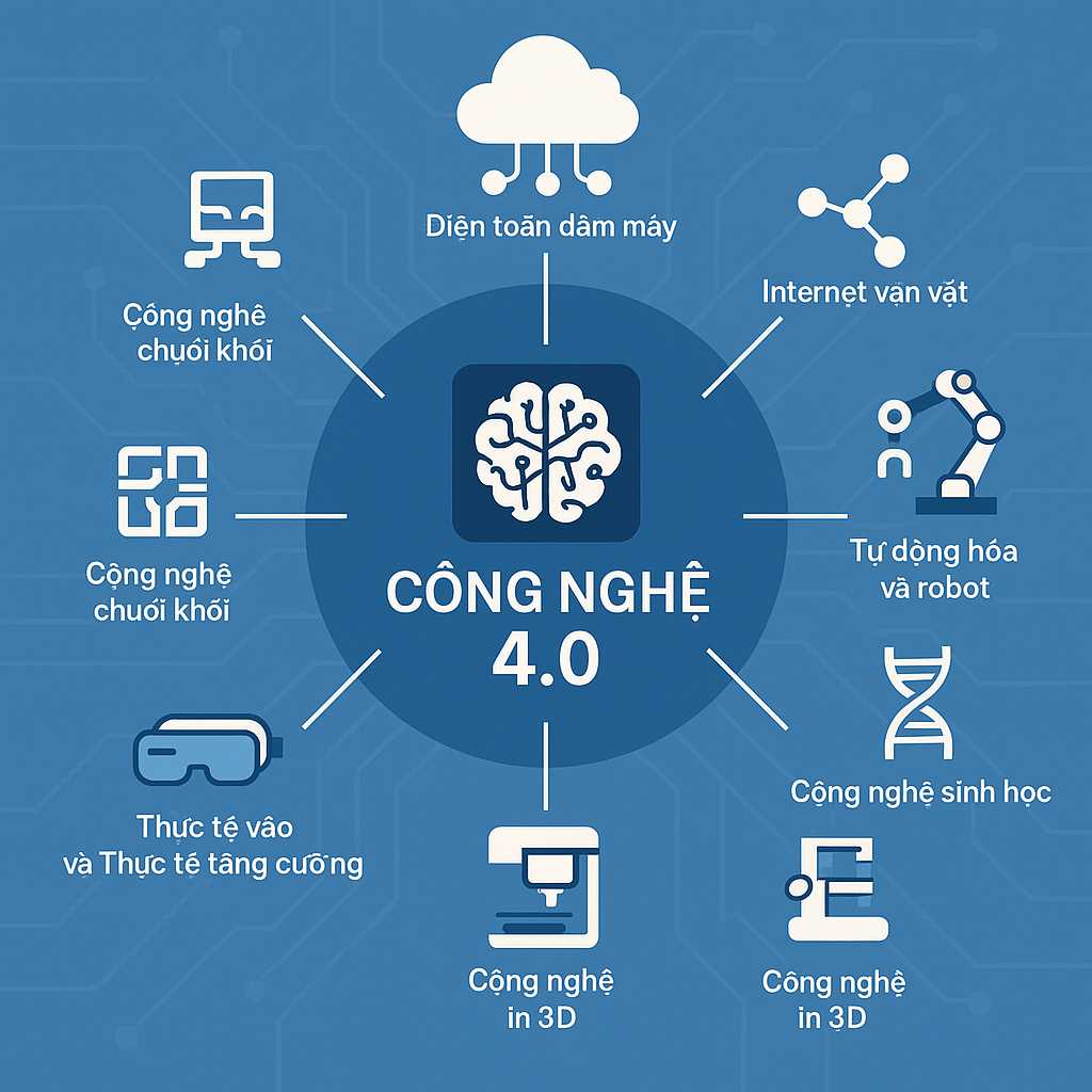 Công nghệ 4.0 – Bước nhảy vọt của nhân loại vào kỷ nguyên số